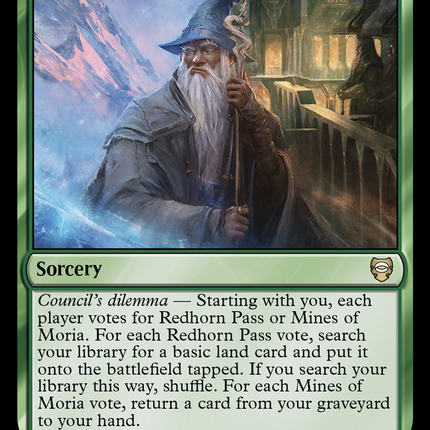 Travel Through Caradhras [The Lord of the Rings: Tales of Middle-Earth Commander]