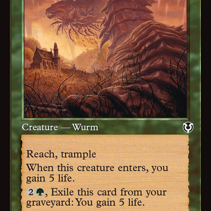 Bramble Wurm (Retro Frame) [Innistrad Remastered]