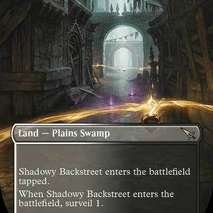 Shadowy Backstreet (Borderless) [Murders at Karlov Manor]