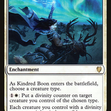 Kindred Boon [Commander 2017]