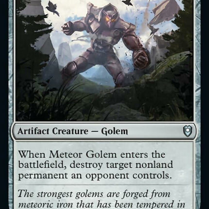 Meteor Golem [Commander Legends: Battle for Baldur's Gate]