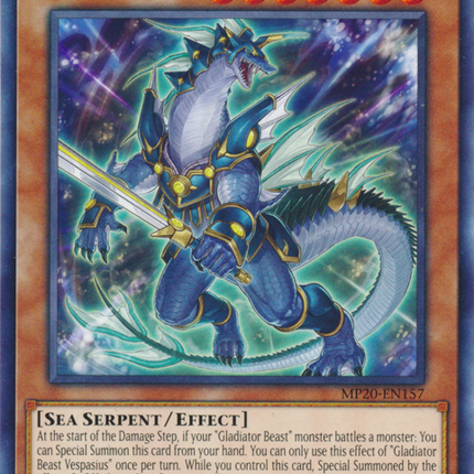 Gladiator Beast Vespasius [MP20-EN157] Common