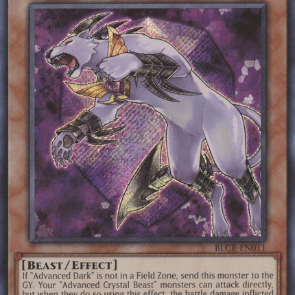 Advanced Crystal Beast Amethyst Cat [BLCR-EN011] Secret Rare