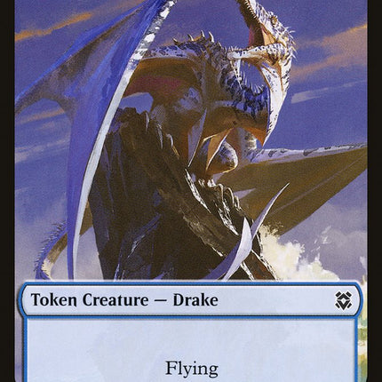 Copy // Drake Double-Sided Token [Zendikar Rising Tokens]