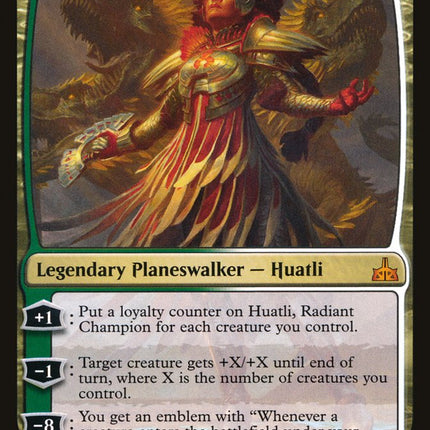 Huatli, Radiant Champion [Rivals of Ixalan]
