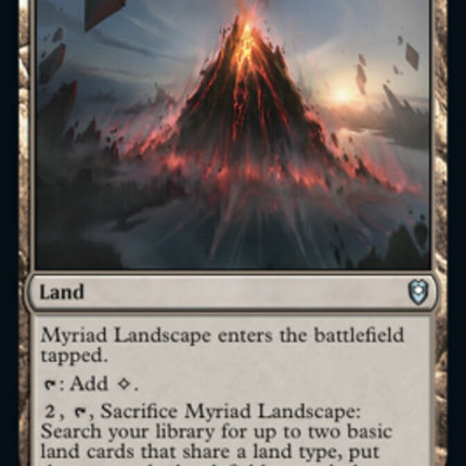 Myriad Landscape [Commander Legends: Battle for Baldur's Gate]