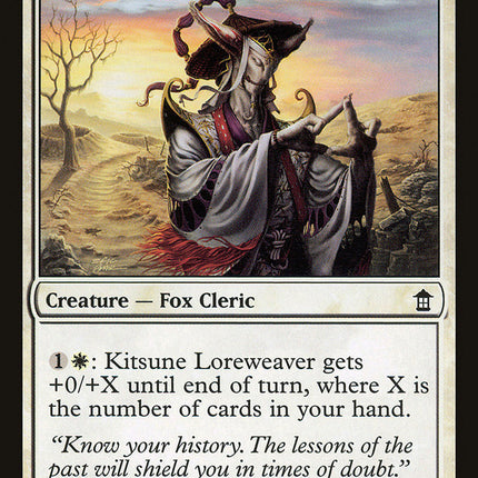 Kitsune Loreweaver [Saviors of Kamigawa]
