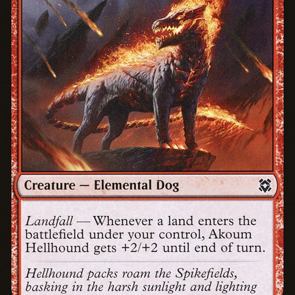 Akoum Hellhound [Zendikar Rising]