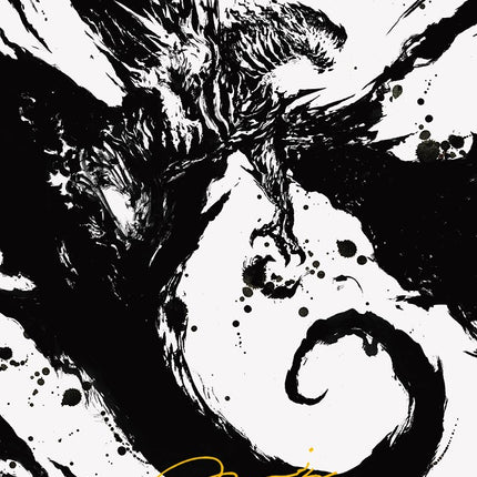 Capricious Hellraiser Art Card (Gold-Stamped Signature) [Phyrexia: All Will Be One Art Series]