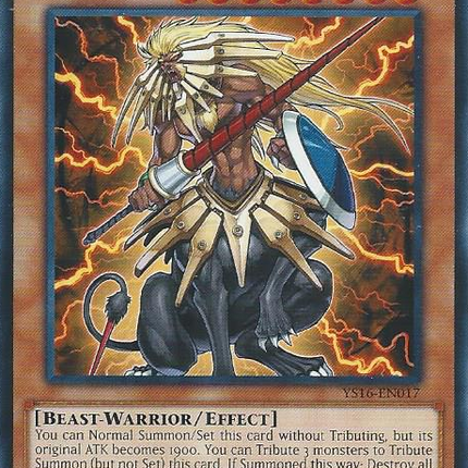 Beast King Barbaros [YS16-EN017] Common