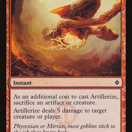 Artillerize [The List]