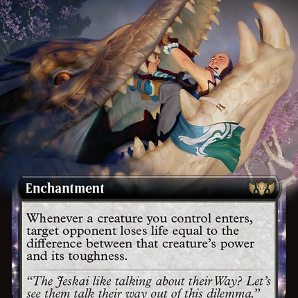 Jaws of Defeat (Extended Art) [Tarkir: Dragonstorm Commander]