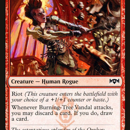 Burning-Tree Vandal [Ravnica Allegiance]