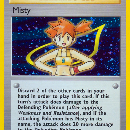 Misty (18/132) [Gym Heroes 1st Edition]