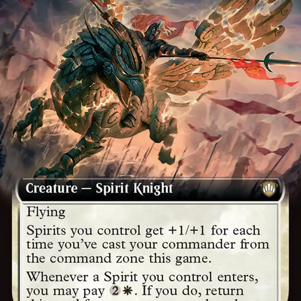 Vanguard of the Restless (Extended Art) [Secrets of Strixhaven Commander]