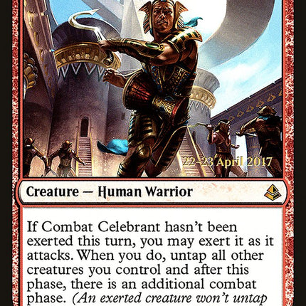 Combat Celebrant [Amonkhet Prerelease Promos]