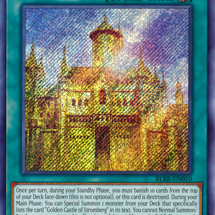 Golden Castle of Stromberg [BLRR-EN010] Secret Rare