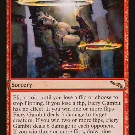 Fiery Gambit [Mirrodin]
