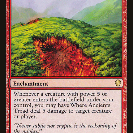 Where Ancients Tread [Commander 2013]
