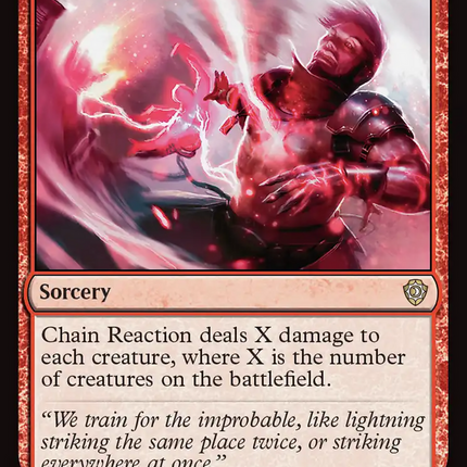 Chain Reaction [Lorwyn Eclipsed Commander]