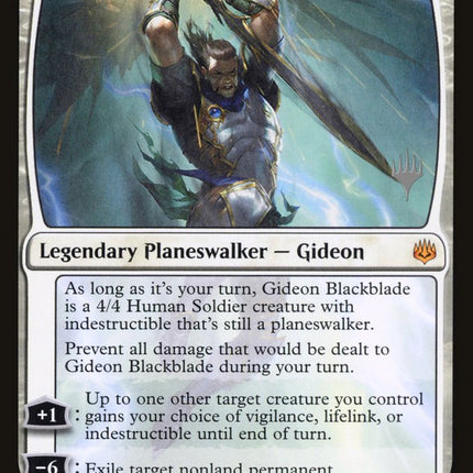 Gideon Blackblade (Promo Pack) [War of the Spark Promos]