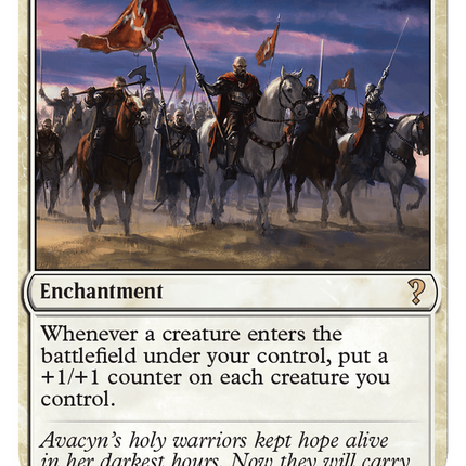 Cathars' Crusade (White Border) [Mystery Booster 2]