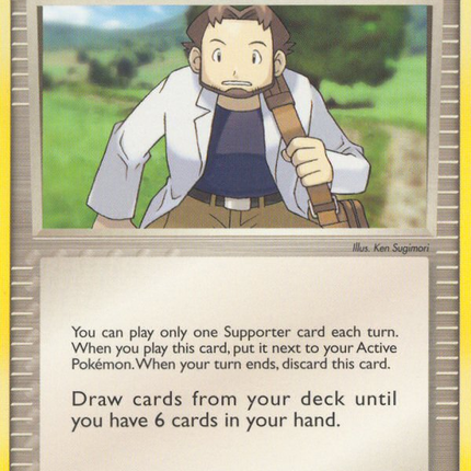 Professor Birch (82/106) [EX: Emerald]