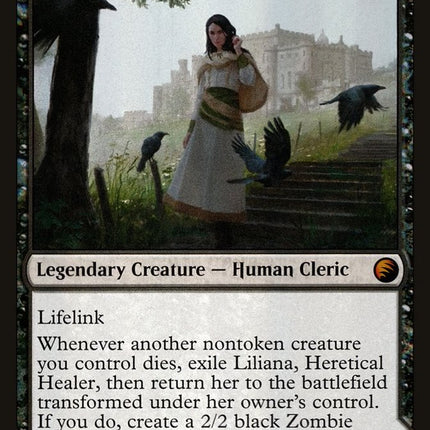 Liliana, Heretical Healer // Liliana, Defiant Necromancer [From the Vault: Transform]