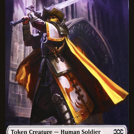 Human Soldier Token [Double Masters Tokens]
