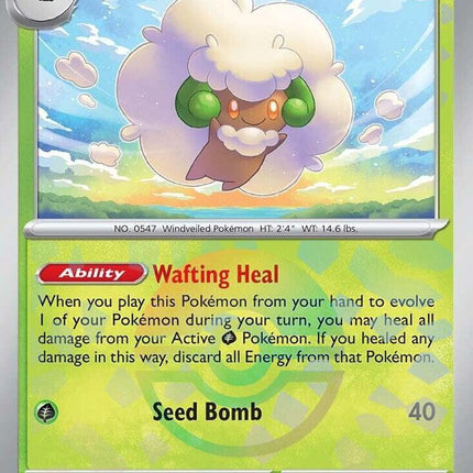 Whimsicott (008/131) (Poke Ball Pattern) [Scarlet & Violet: Prismatic Evolutions]