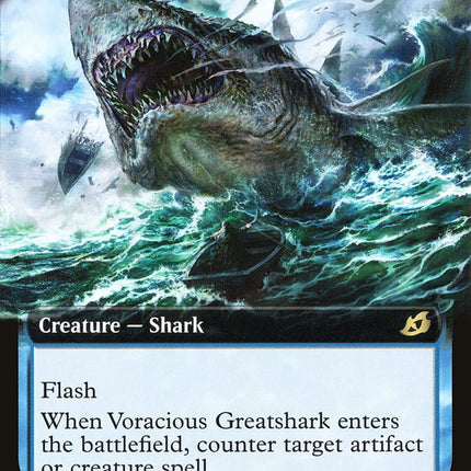 Voracious Greatshark (Extended Art) [Ikoria: Lair of Behemoths]