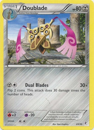 Doublade (23/30) [XY: Trainer Kit 1 - Bisharp]
