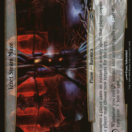 Izzet Steam Maze (Planes) [Planechase Planes]