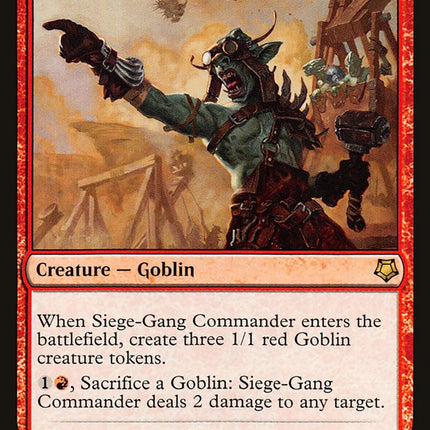 Siege-Gang Commander [Game Night 2018]