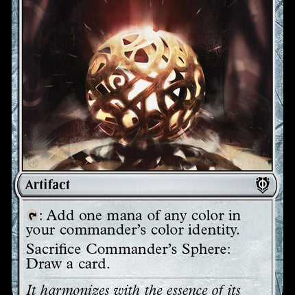 Commander's Sphere [Phyrexia: All Will Be One Commander]