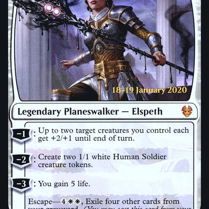 Elspeth, Sun's Nemesis [Theros Beyond Death Prerelease Promos]