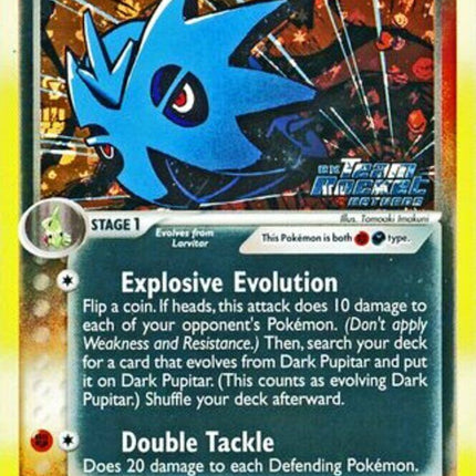 Dark Pupitar (40/109) (Stamped) [EX: Team Rocket Returns]