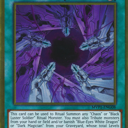 Chaos Form [MVP1-ENG08] Gold Rare