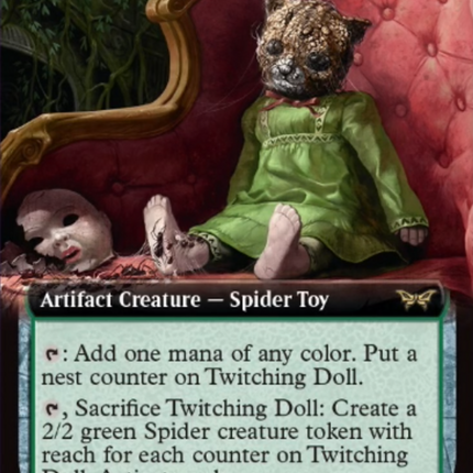 Twitching Doll (Extended Art) [Duskmourn: House of Horror]