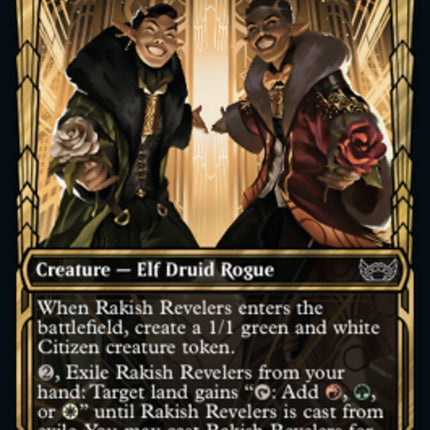 Rakish Revelers (Showcase Golden Age Gilded Foil) [Streets of New Capenna]