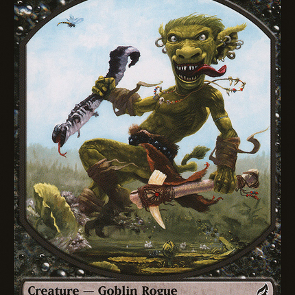 Treefolk // Goblin Double-Sided Token [Lorwyn Eclipsed Tokens]