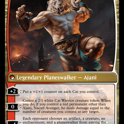 Ajani, Nacatl Pariah // Ajani, Nacatl Avenger [Modern Horizons 3]