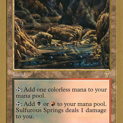 Sulfurous Springs (Jan Tomcani) [World Championship Decks 2001]