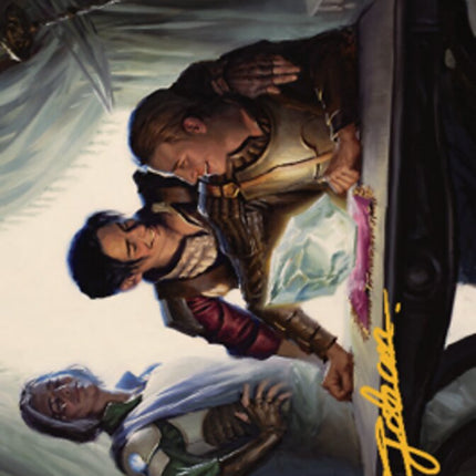 Tocasia's Welcome Art Card (Gold-Stamped Signature) [The Brothers' War Art Series]