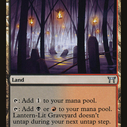 Lantern-Lit Graveyard [Champions of Kamigawa]