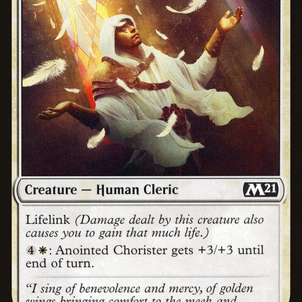 Anointed Chorister [Core Set 2021]