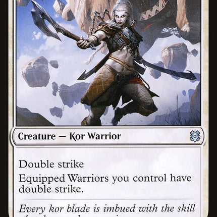 Kor Blademaster [Zendikar Rising]