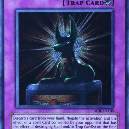 Judgment of Anubis [DCR-EN105] Secret Rare