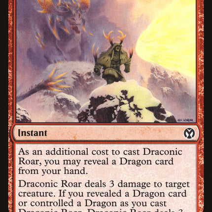 Draconic Roar [Iconic Masters]