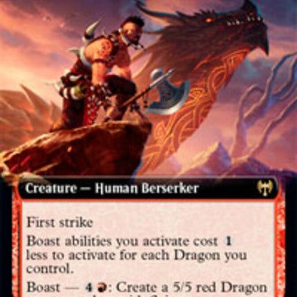 Dragonkin Berserker (Extended Art) [Kaldheim]